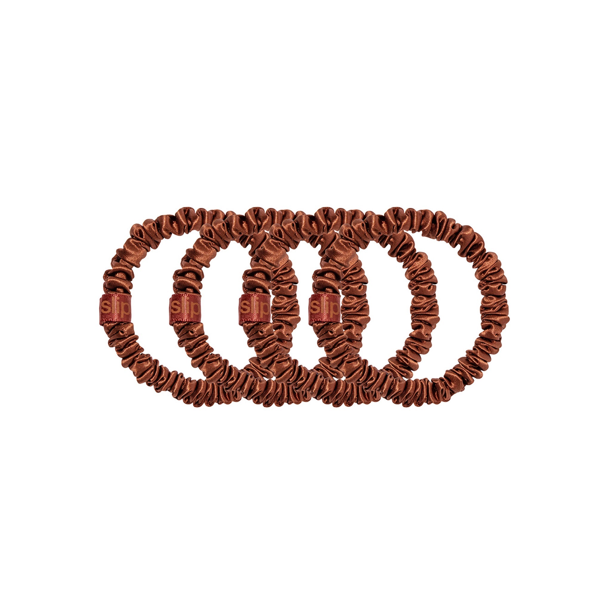SKINNY SCRUNCHIES - SET OF 4