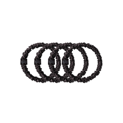 SKINNY SCRUNCHIES - SET OF 4