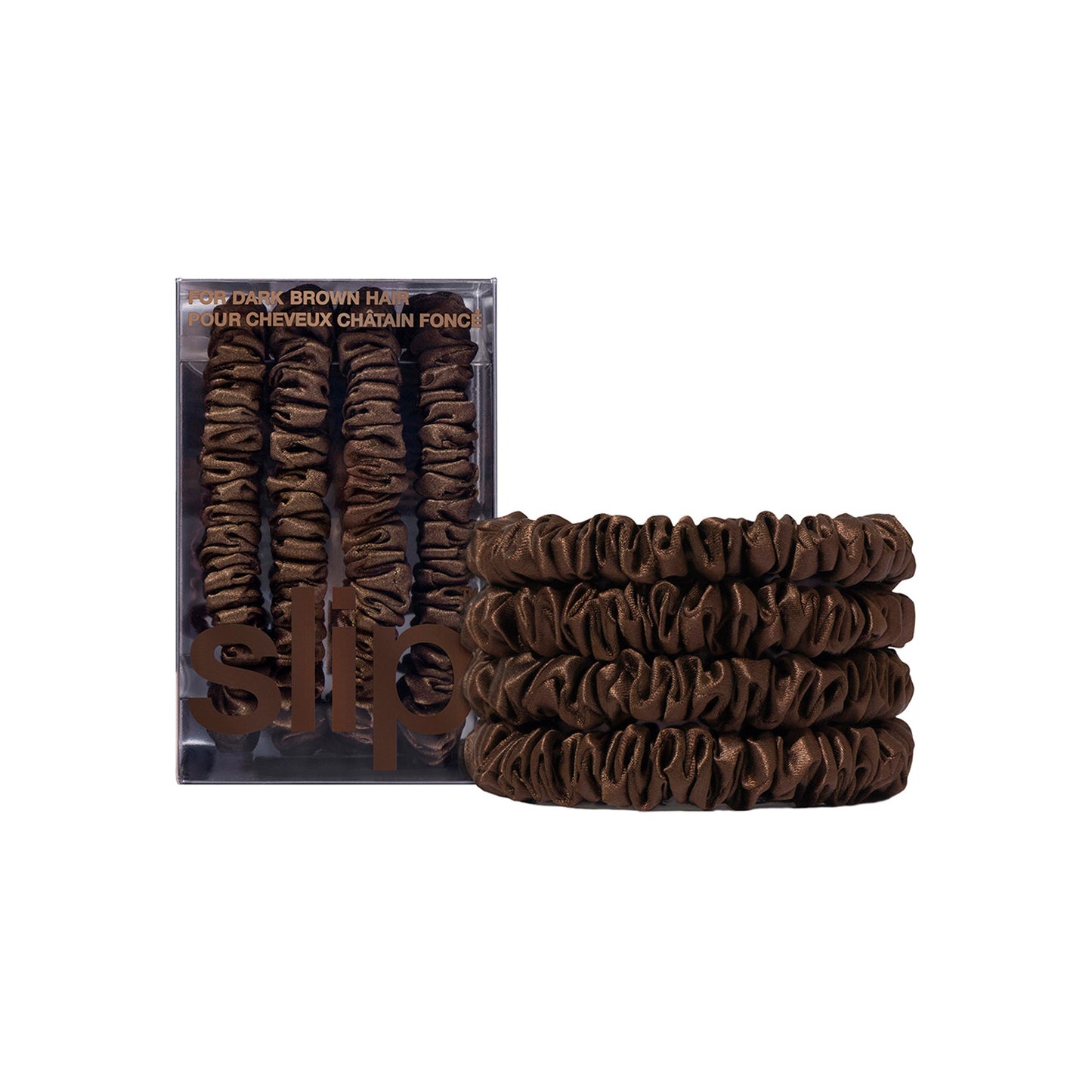 SKINNY SCRUNCHIES - SET OF 4