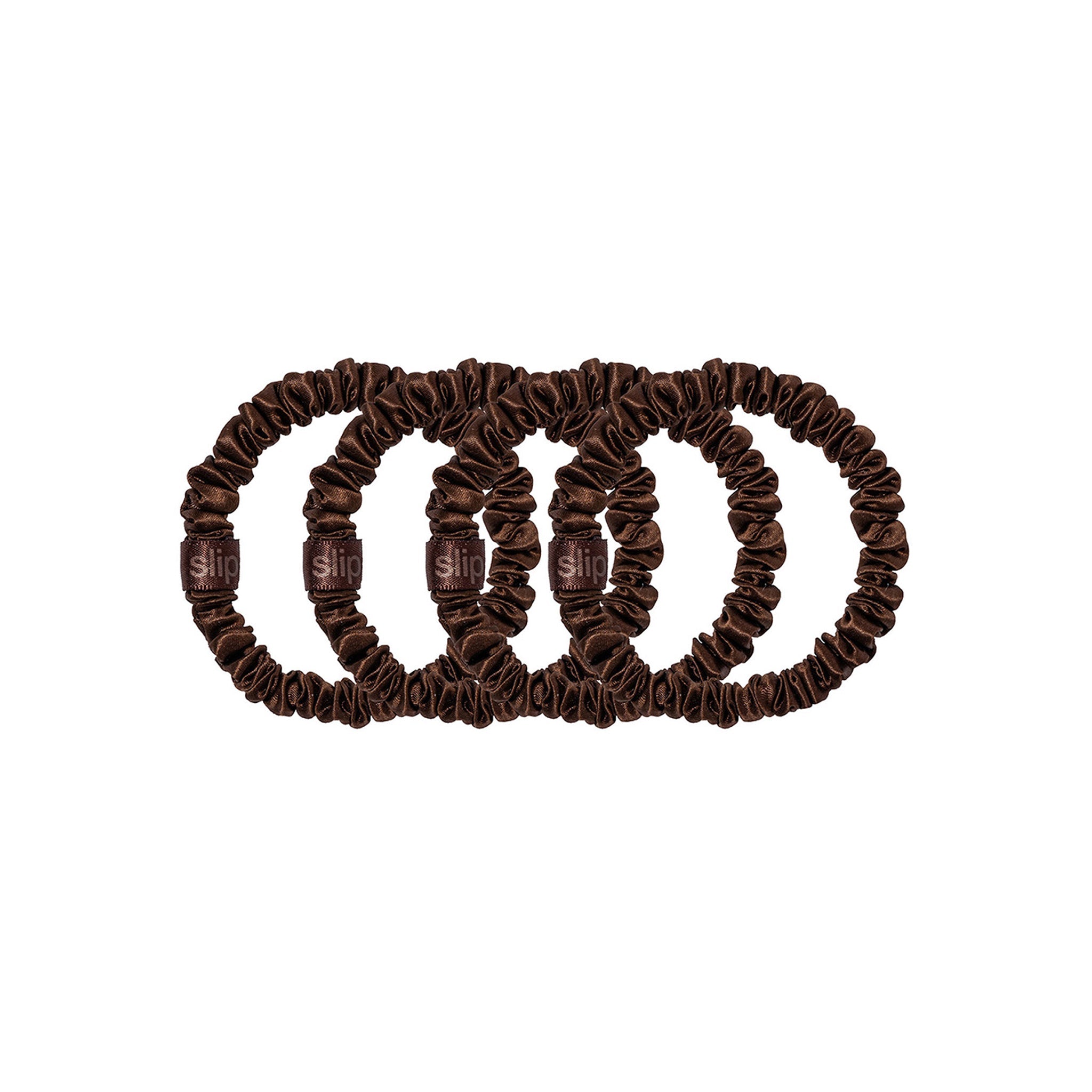 SKINNY SCRUNCHIES - SET OF 4