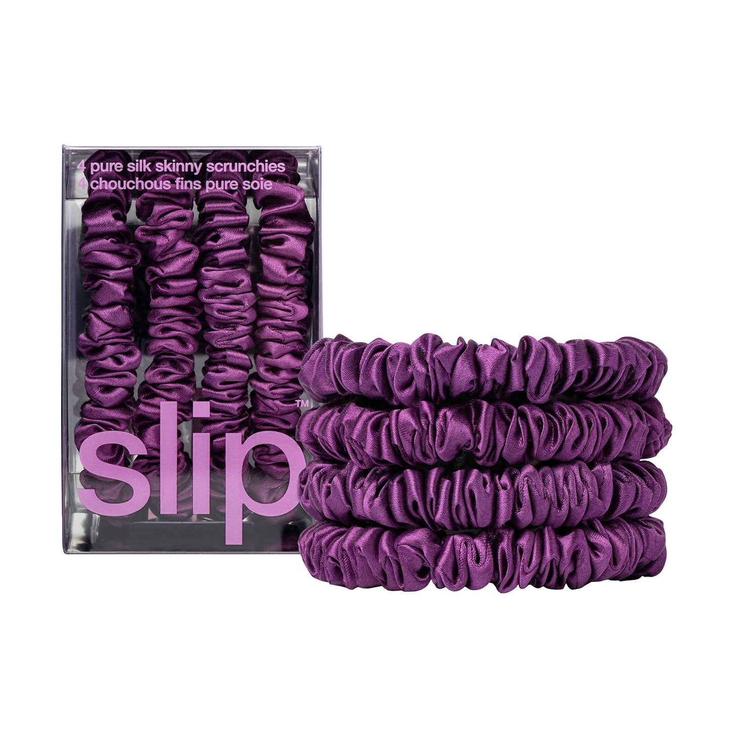 BACK TO SCHOOL SKINNY SCRUNCHIES - SET OF 4