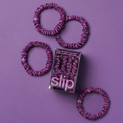BACK TO SCHOOL SKINNY SCRUNCHIES - SET OF 4