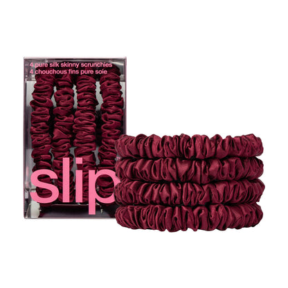 BACK TO SCHOOL SKINNY SCRUNCHIES - SET OF 4