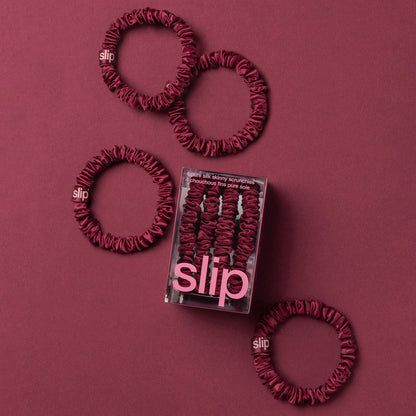 BACK TO SCHOOL SKINNY SCRUNCHIES - SET OF 4