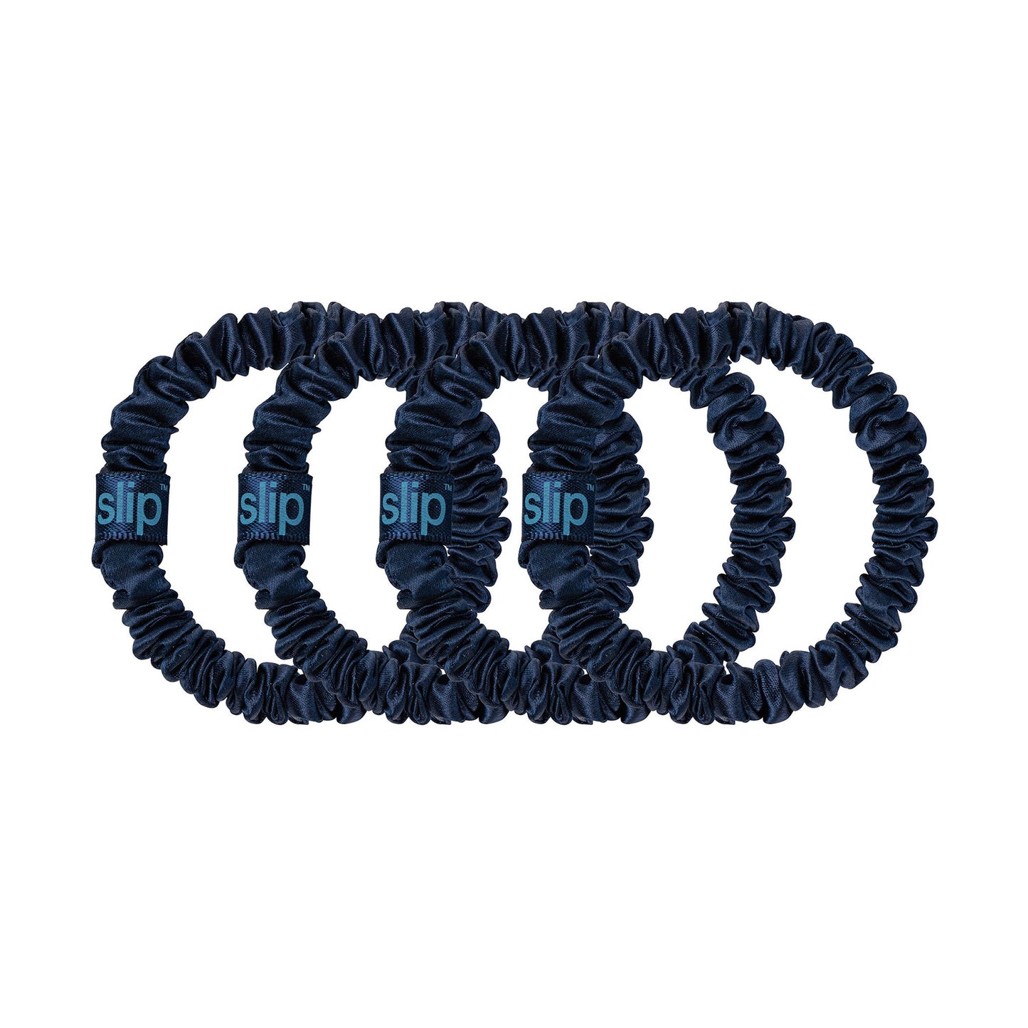 BACK TO SCHOOL SKINNY SCRUNCHIES - SET OF 4