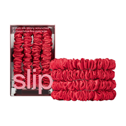 BACK TO SCHOOL SKINNY SCRUNCHIES - SET OF 4