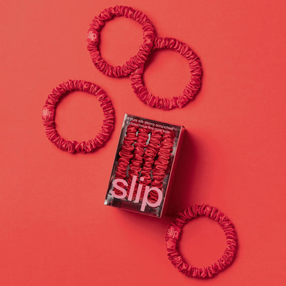 BACK TO SCHOOL SKINNY SCRUNCHIES - SET OF 4