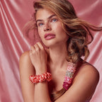 FLORA SCRUNCHIE SET - SET OF 6