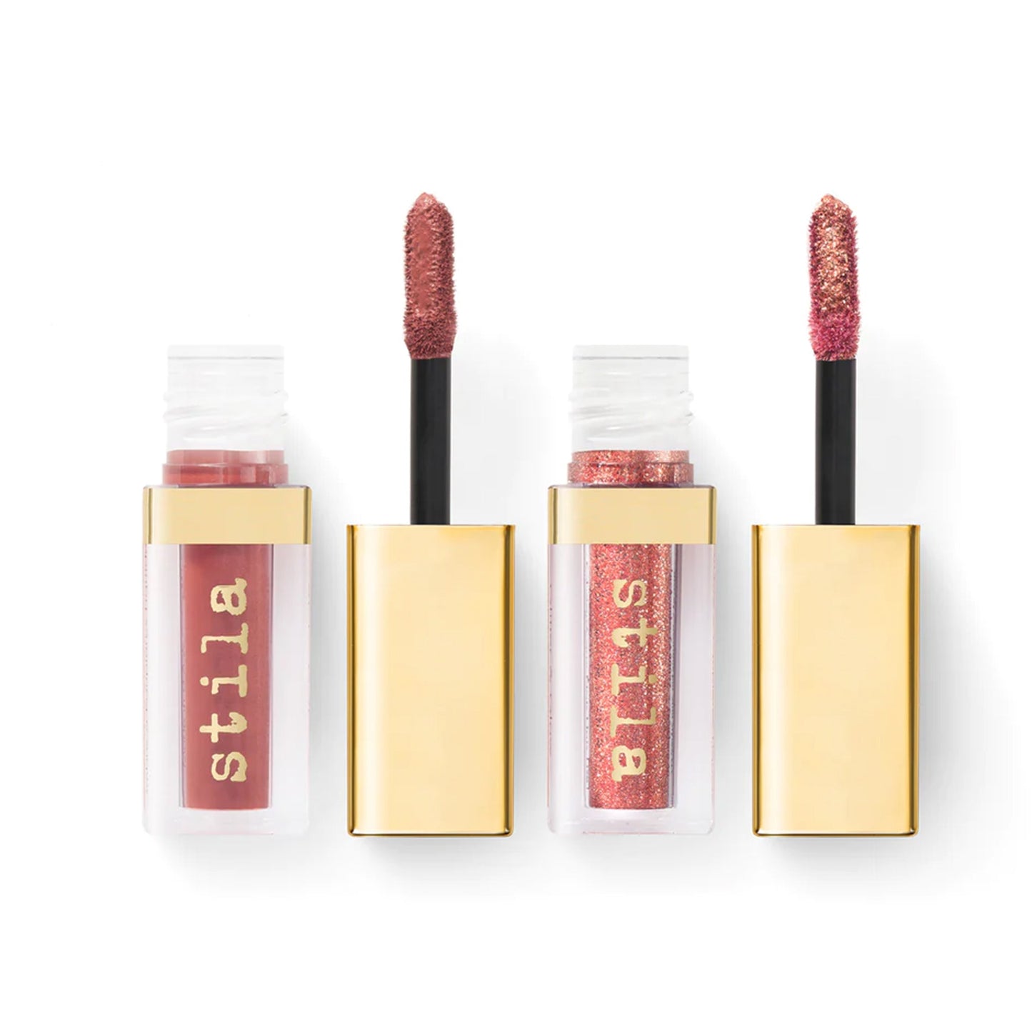 Double Dip Suede Shade & Glitter & Glow Liquid Eye Shadows