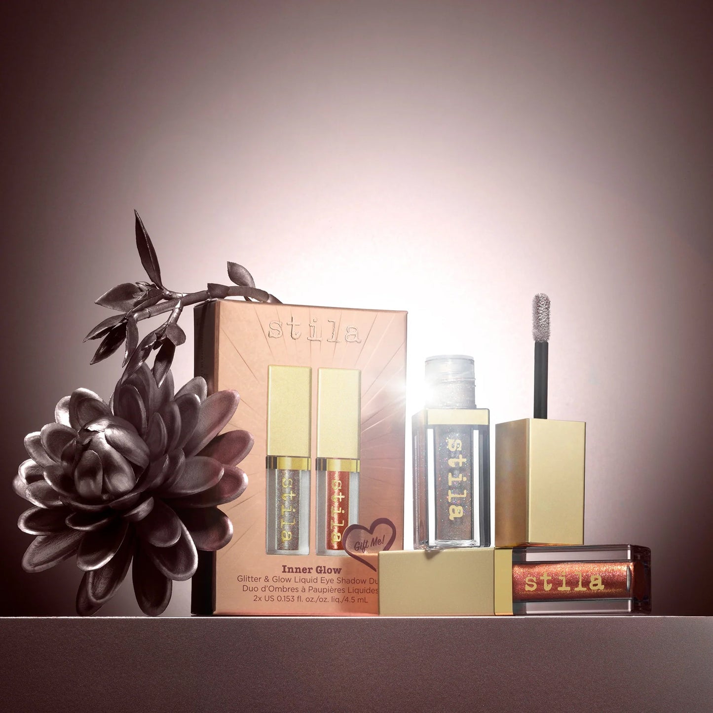 Inner Glow Glitter & Glow Liquid Eye Shadow Duo