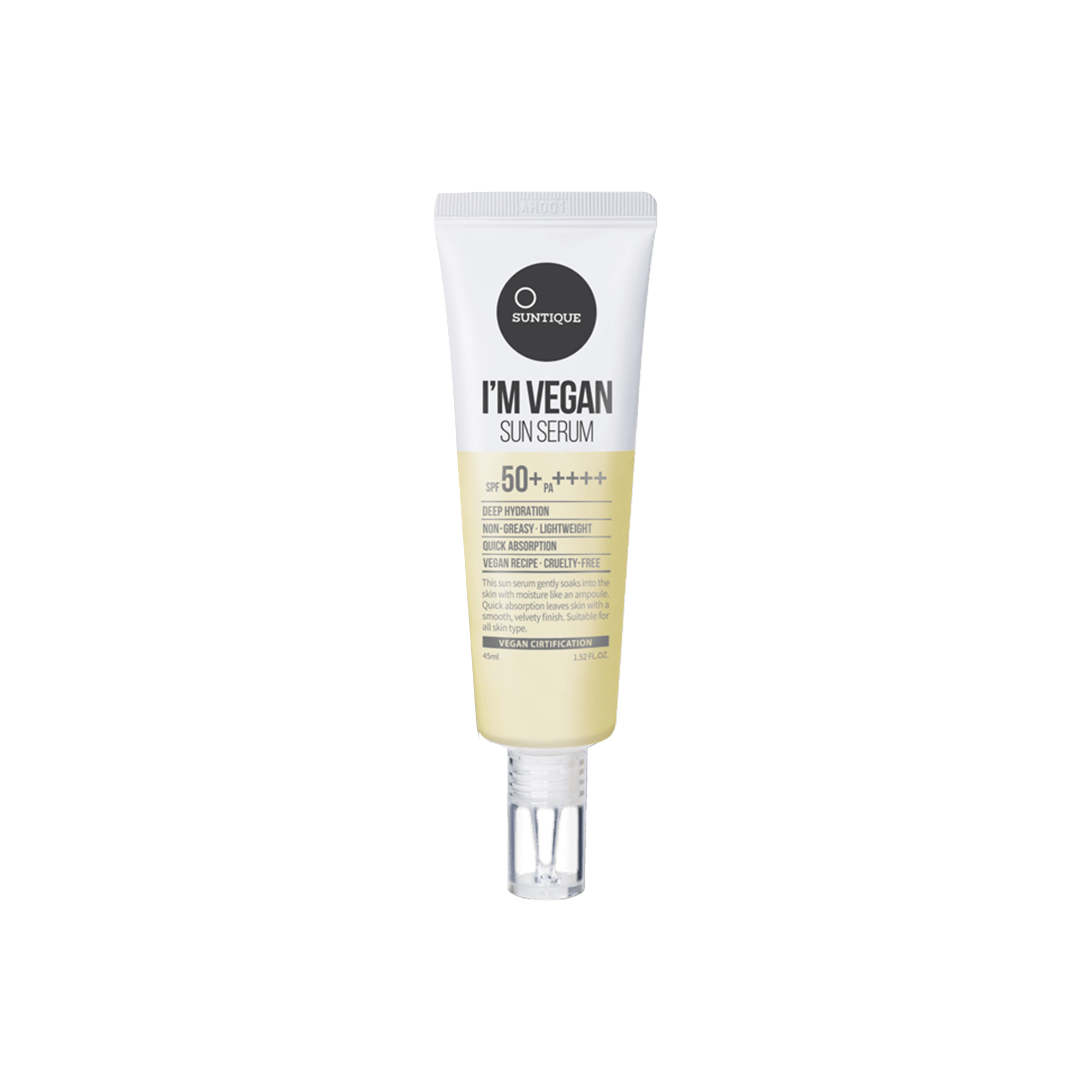 I'm Vegan Korean Sun Serum SPF 50 PA ++++