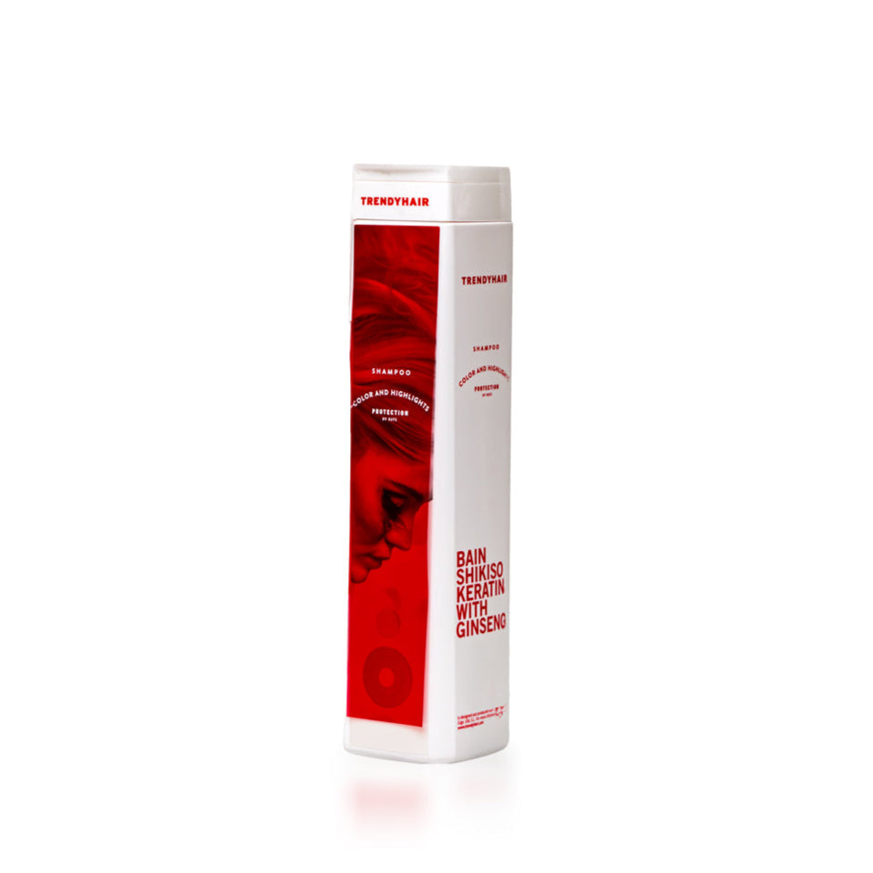 Trendy Hair Bain Shikiso Keratin & Ginseng Shampoo 300ML