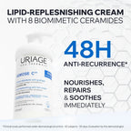 Uriage Xemose Lipid-Replenishing Cream Family Size 400ml