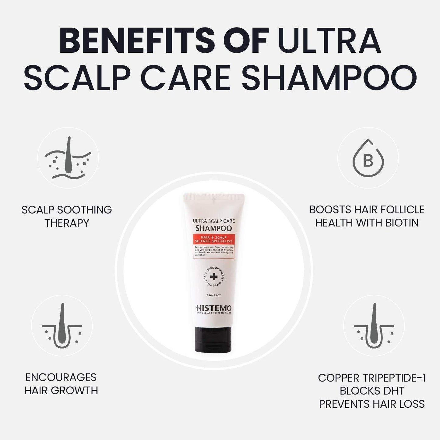Histemo ultra scalp care shampoo