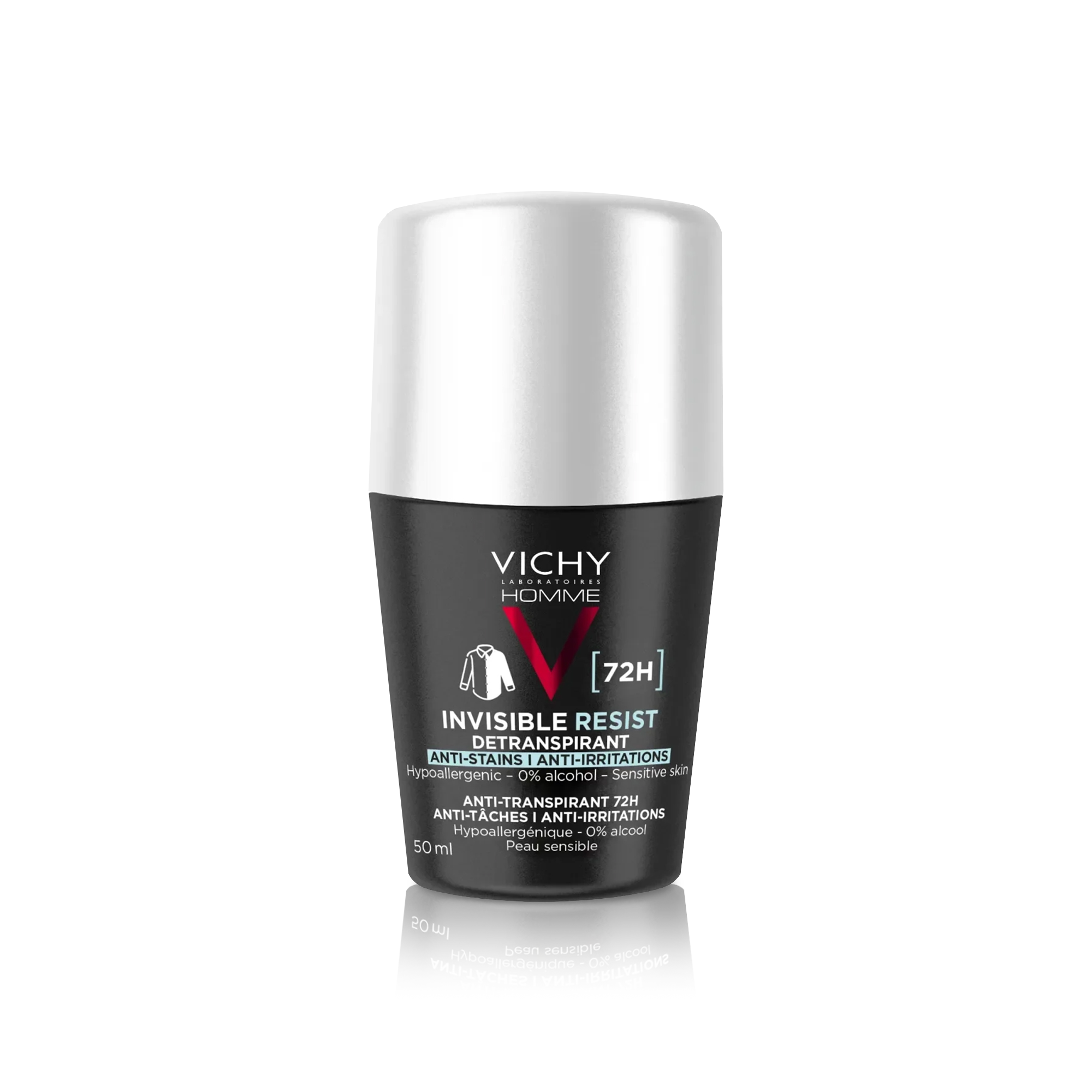 Invisible Resist Anti-perspirant Roll On Deodorant 72h for Men