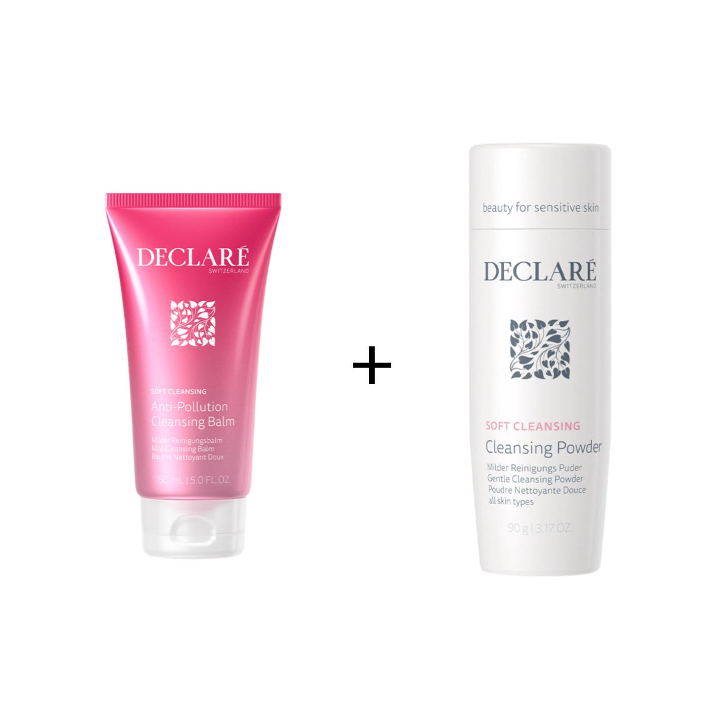 Home Facial Cleansing Kit | Declare Cleansing Balm + Powder Cleanser