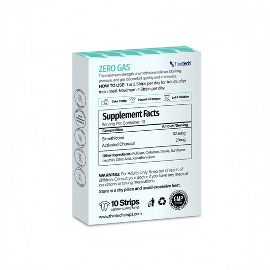 Thintech Zero Gas 20 strips