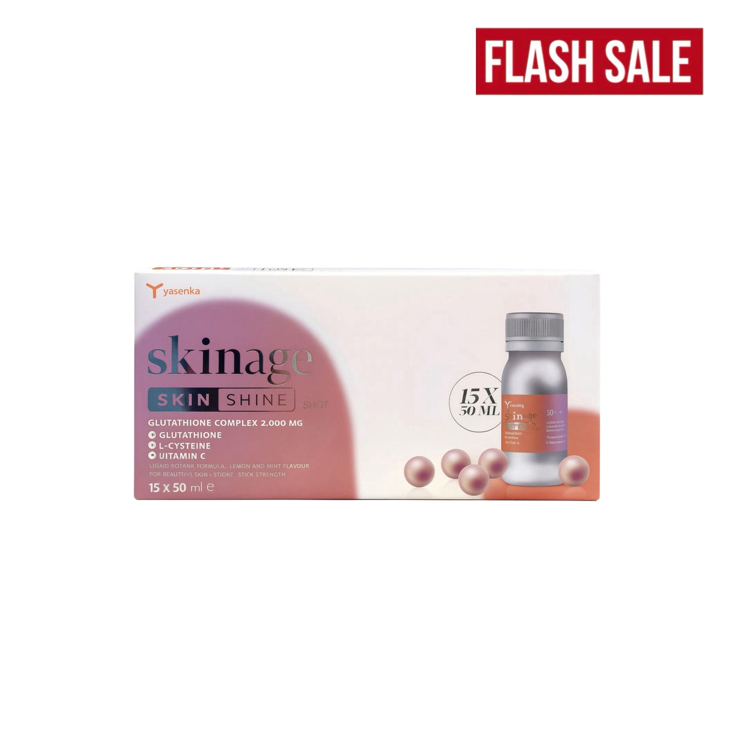 OFFER!! SKINAGE SKINSHINE WHITENING SHOT 15x25ML