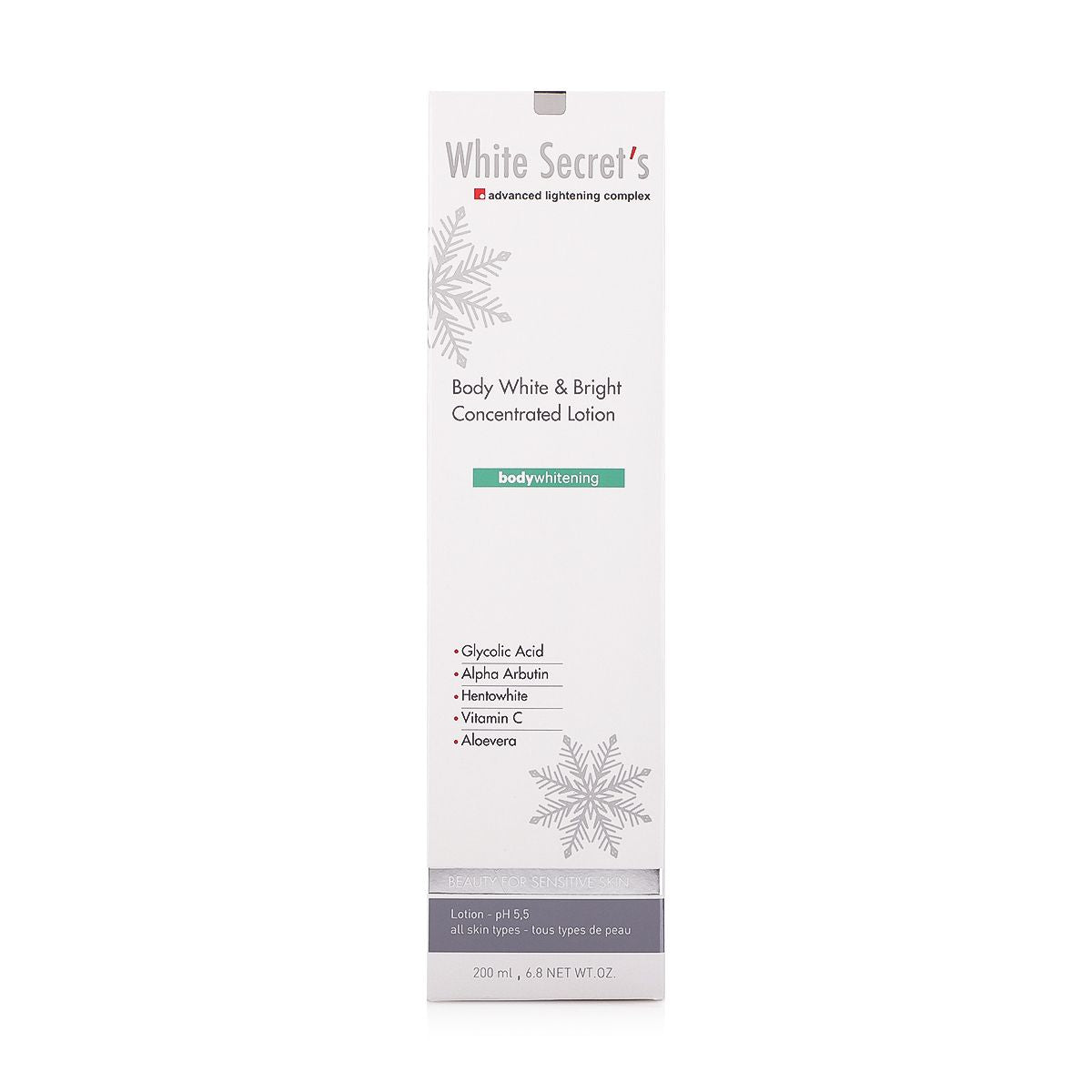 White Secret's Body White & Bright Concentrated Lotion