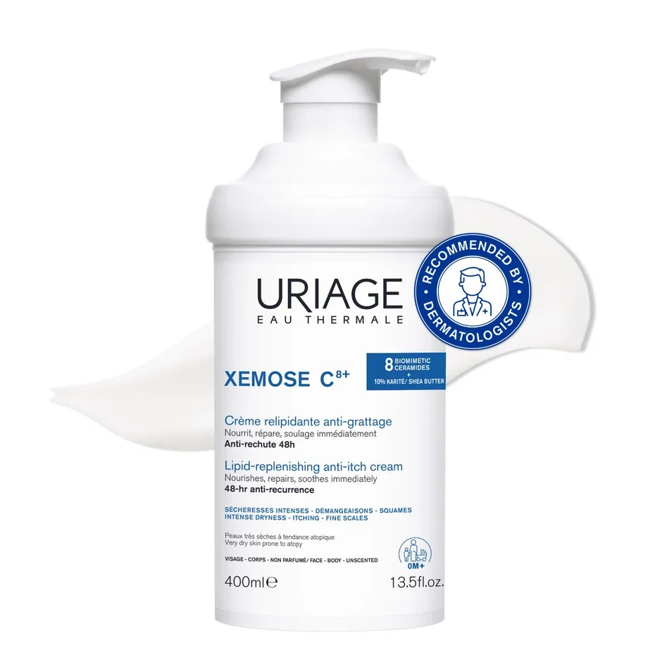 Uriage Xemose Lipid-Replenishing Cream Family Size 400ml
