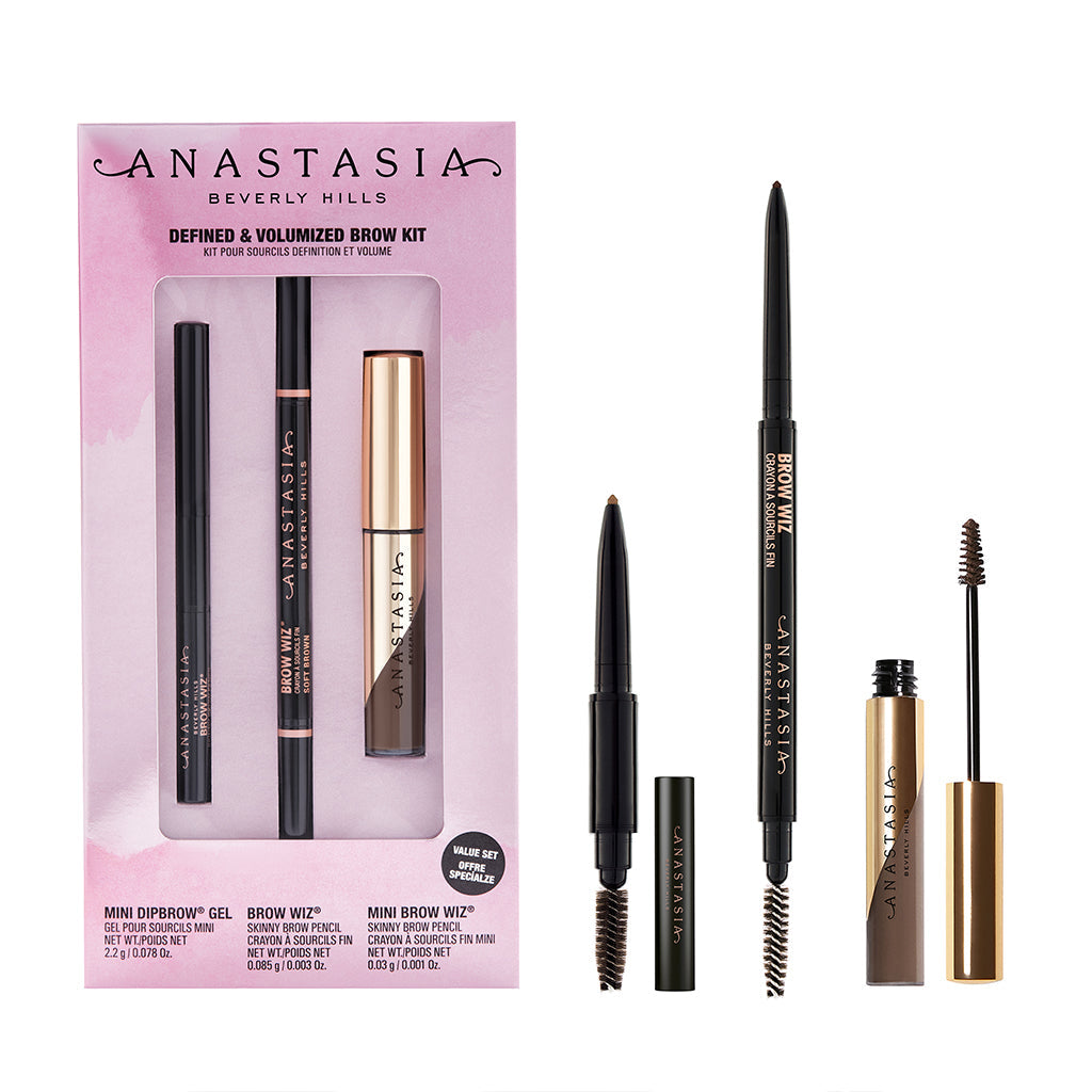 DEFINED & VOLUMIZED BROW KIT