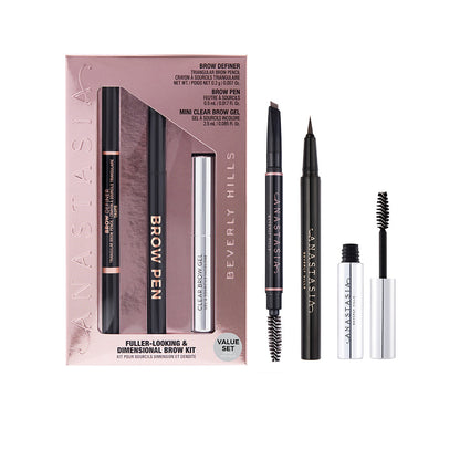 FULLER LOOKING + DIMENSIONAL BROWS KIT