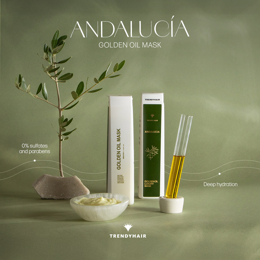 Trendy Hair Andalucia Golden oil Shampoo