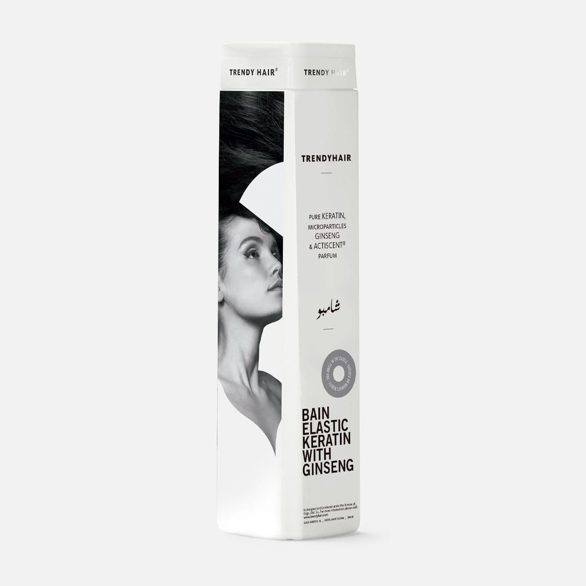 Trendy Hair Bainelastic Keratin & Ginseng Shampoo 300ML