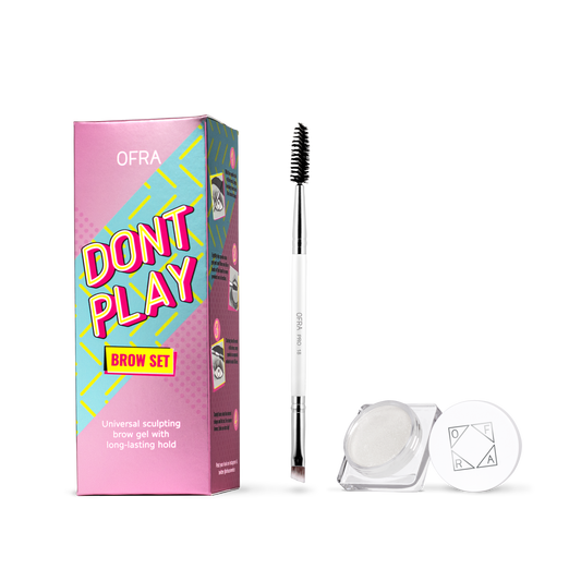 Ofra Don’t Play Eyebrow Gel Set – Maximum Hold Brow Sculpting
