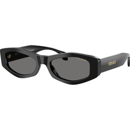 VERSACE  VE4487  Black Irregular Sunglasses