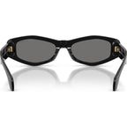 VERSACE  VE4487  Black Irregular Sunglasses