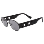 VERSACE VE2264 Matte Black Oval Sunglasses
