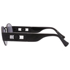 VERSACE VE2264 Matte Black Oval Sunglasses