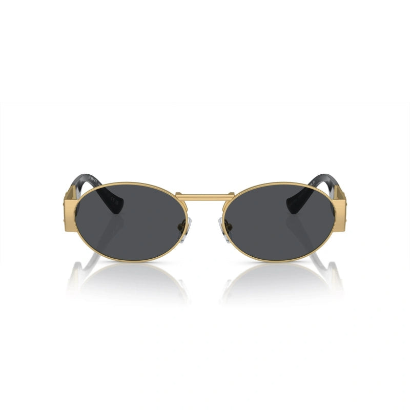 VERSACE  VE2264  Matte Gold Oval unisex  Sunglasses
