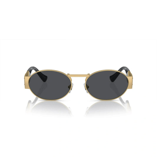 VERSACE  VE2264  Matte Gold Oval unisex  Sunglasses