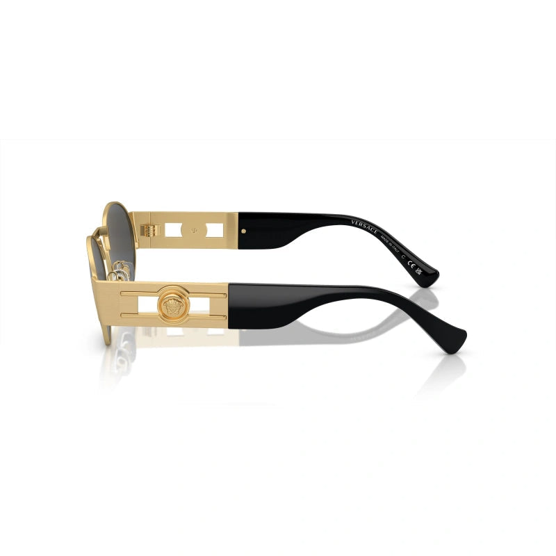 VERSACE  VE2264  Matte Gold Oval unisex  Sunglasses