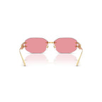 VERSACE  VE2274  Gold Irregular Women Sunglasse - Size 58