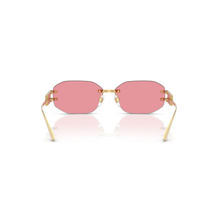 VERSACE  VE2274  Gold Irregular Women Sunglasse - Size 58