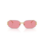 VERSACE  VE2274  Gold Irregular Women Sunglasse - Size 58