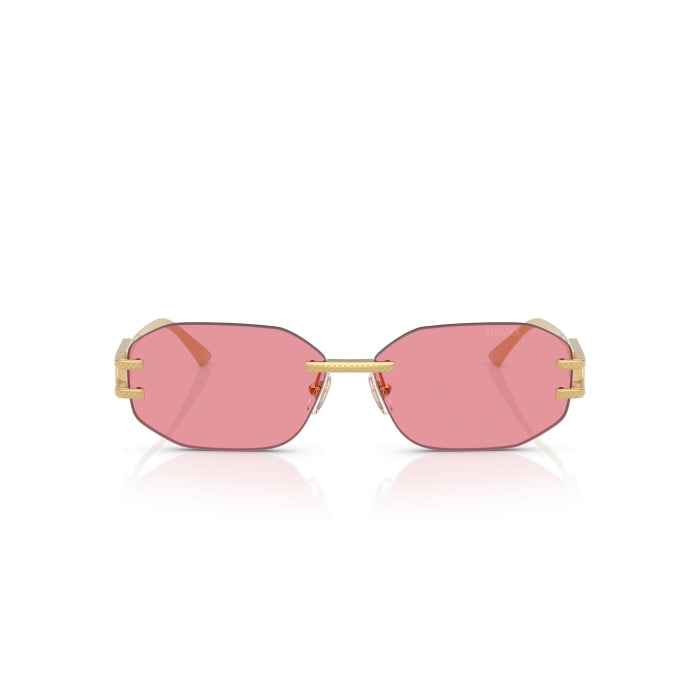 VERSACE  VE2274  Gold Irregular Women Sunglasse - Size 58