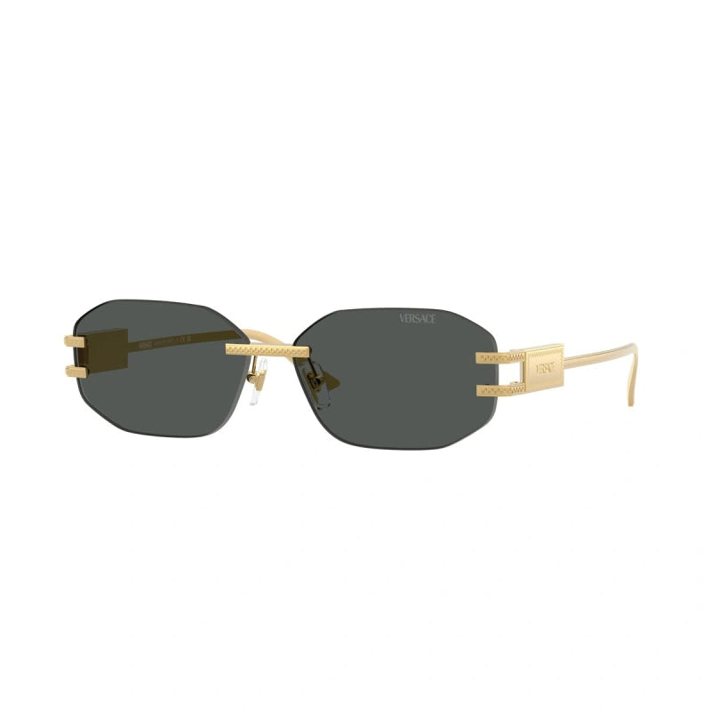 VERSACE -VE2274  Black Irregular Sunglasses- Size 58