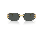 VERSACE -VE2274  Black Irregular Sunglasses- Size 58