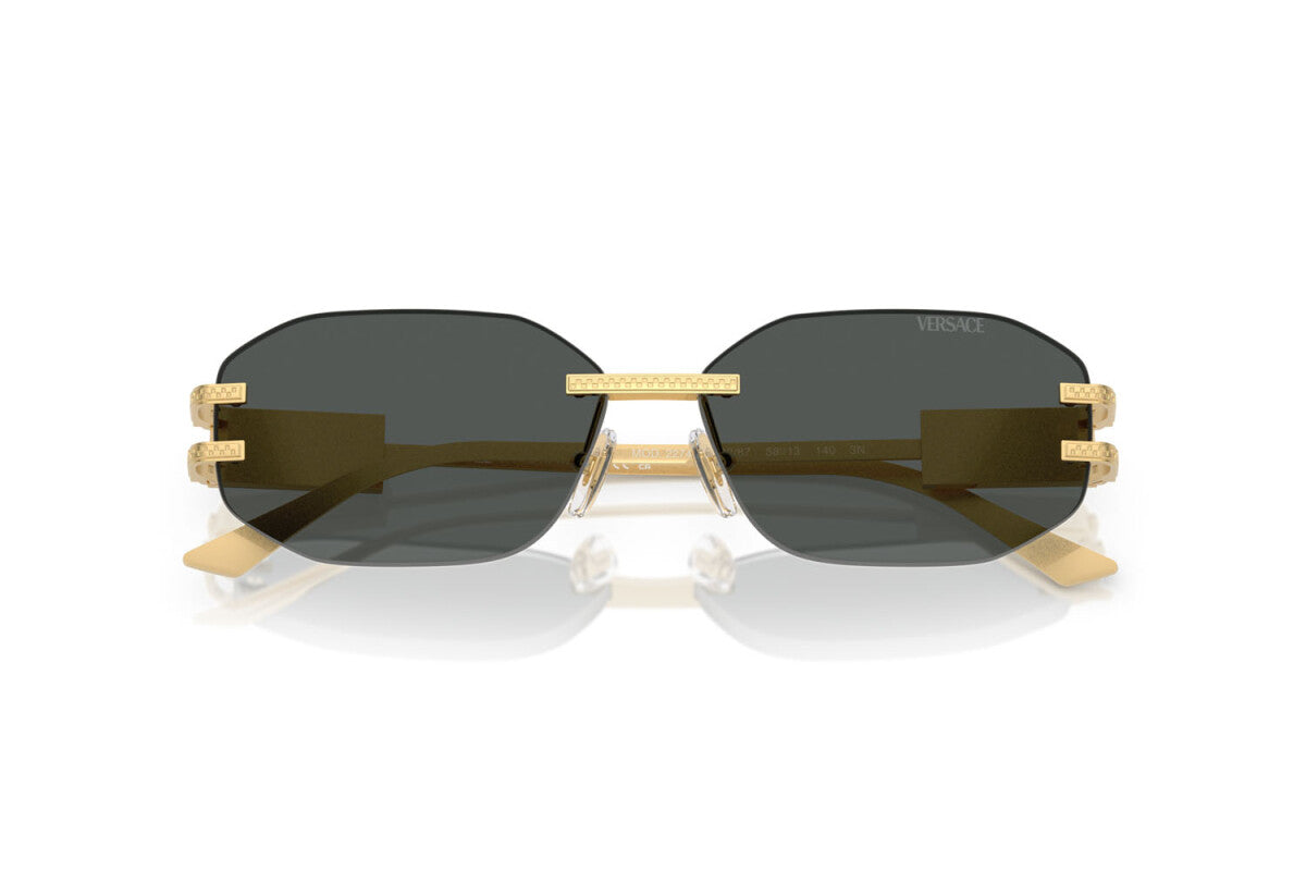 VERSACE -VE2274  Black Irregular Sunglasses- Size 58