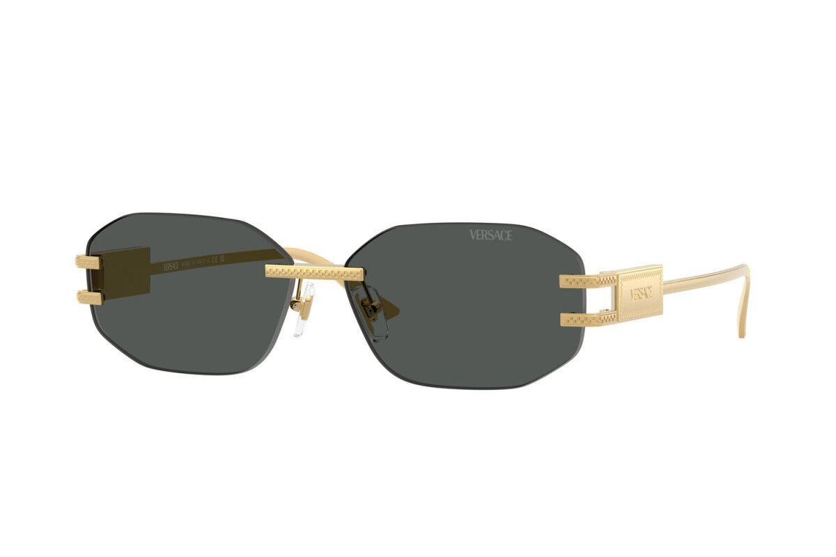 VERSACE -VE2274  Black Irregular Sunglasses- Size 58