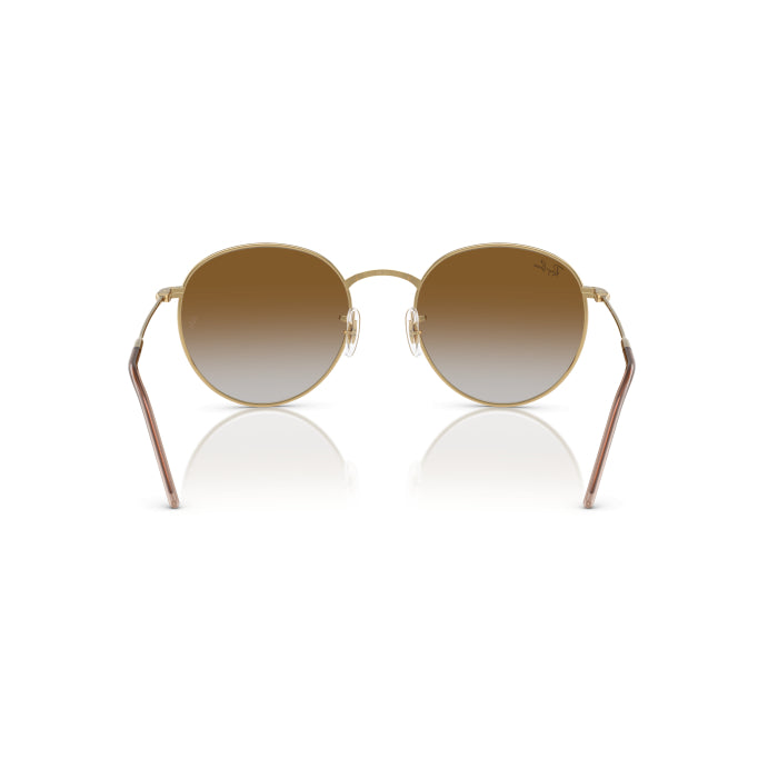 Ray-Ban RB0103S Gold & Brown Sunglasses- Size 53