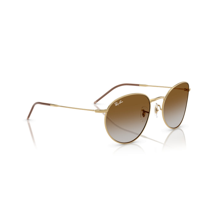 Ray-Ban RB0103S Gold & Brown Sunglasses- Size 53