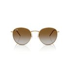 Ray-Ban RB0103S Gold & Brown Sunglasses- Size 53