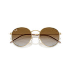 Ray-Ban RB0103S Gold & Brown Sunglasses- Size 53