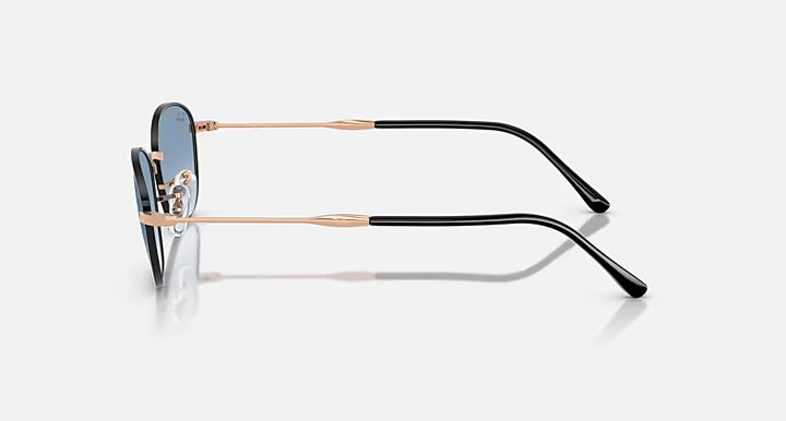 RAY-BAN RB3749 Black & Clear Gradient Blue Sunglasses- Size 55