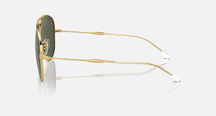 RAY-BAN OLD AVIATOR Arista Gold & Green Pilot Sunglasses For Unisex XXL